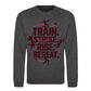 Train Strike Rise Repeat Women Cricket Printed Unisex Sweatshirt - T20 Womens World Cup