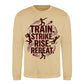Train Strike Rise Repeat Women Cricket Printed Unisex Sweatshirt - T20 Womens World Cup