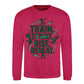 Train Strike Rise Repeat Women Cricket Printed Unisex Sweatshirt - T20 Womens World Cup