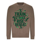 Train Strike Rise Repeat Women Cricket Printed Unisex Sweatshirt - T20 Womens World Cup