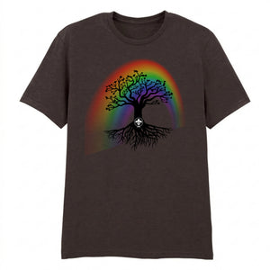 Tree Of Life Rainbow Arc Rooted Pride Unisex T-Shirt Pride Day LGBTQ
