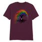 Tree Of Life Rainbow Arc Rooted Pride Unisex T-Shirt Pride Day LGBTQ