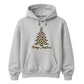 Trendy Leopard Print Tree Christmas Unisex Hoodie