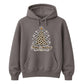 Trendy Leopard Print Tree Christmas Unisex Hoodie