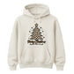 Trendy Leopard Print Tree Christmas Unisex Hoodie