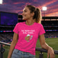 New Zealand T20 Women's World Cup Ladies Fit T Shirt  Trophy Stays Printed Ladies Fit T-Shirt