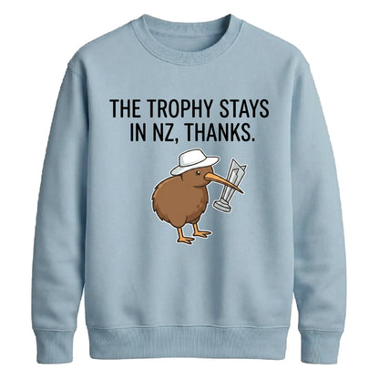 NewZealand Cricket T20 World Cup 2026 Trophy Stays NewZealand Women Cricket Printed Unisex Sweatshirt