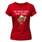 New Zealand T20 Women's World Cup Ladies Fit T Shirt  Trophy Stays Printed Ladies Fit T-Shirt