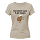 New Zealand T20 Women's World Cup Ladies Fit T Shirt  Trophy Stays Printed Ladies Fit T-Shirt