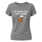 New Zealand T20 Women's World Cup Ladies Fit T Shirt  Trophy Stays Printed Ladies Fit T-Shirt