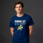 Turtle Running Late Is My Cardio Funny Slogan Unisex T-Shirt