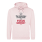 Two Essentials Focus Mindset Slogan Unisex Hoodie