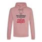 Two Essentials Focus Mindset Slogan Unisex Hoodie