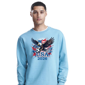 USA 2026 Soaring Eagle Football Unisex Sweatshirt