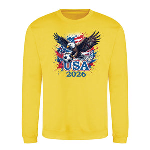 USA 2026 Soaring Eagle Football Unisex Sweatshirt