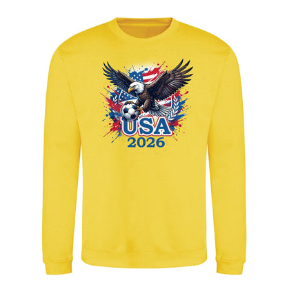 USA 2026 Soaring Eagle Football Unisex Sweatshirt