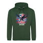 USA 2026 Patriotic Eagle Printed Unisex Hoodie