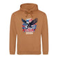 USA 2026 Patriotic Eagle Printed Unisex Hoodie