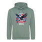 USA 2026 Patriotic Eagle Printed Unisex Hoodie
