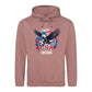 USA 2026 Patriotic Eagle Printed Unisex Hoodie