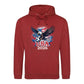 USA 2026 Patriotic Eagle Printed Unisex Hoodie