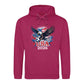 USA 2026 Patriotic Eagle Printed Unisex Hoodie