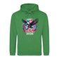 USA 2026 Patriotic Eagle Printed Unisex Hoodie