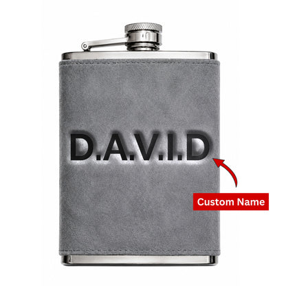 Personalised Engraved Hip Flask for Men