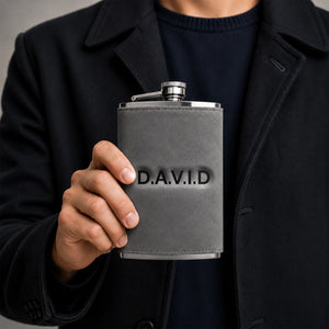 Personalised Engraved Hip Flask for Men