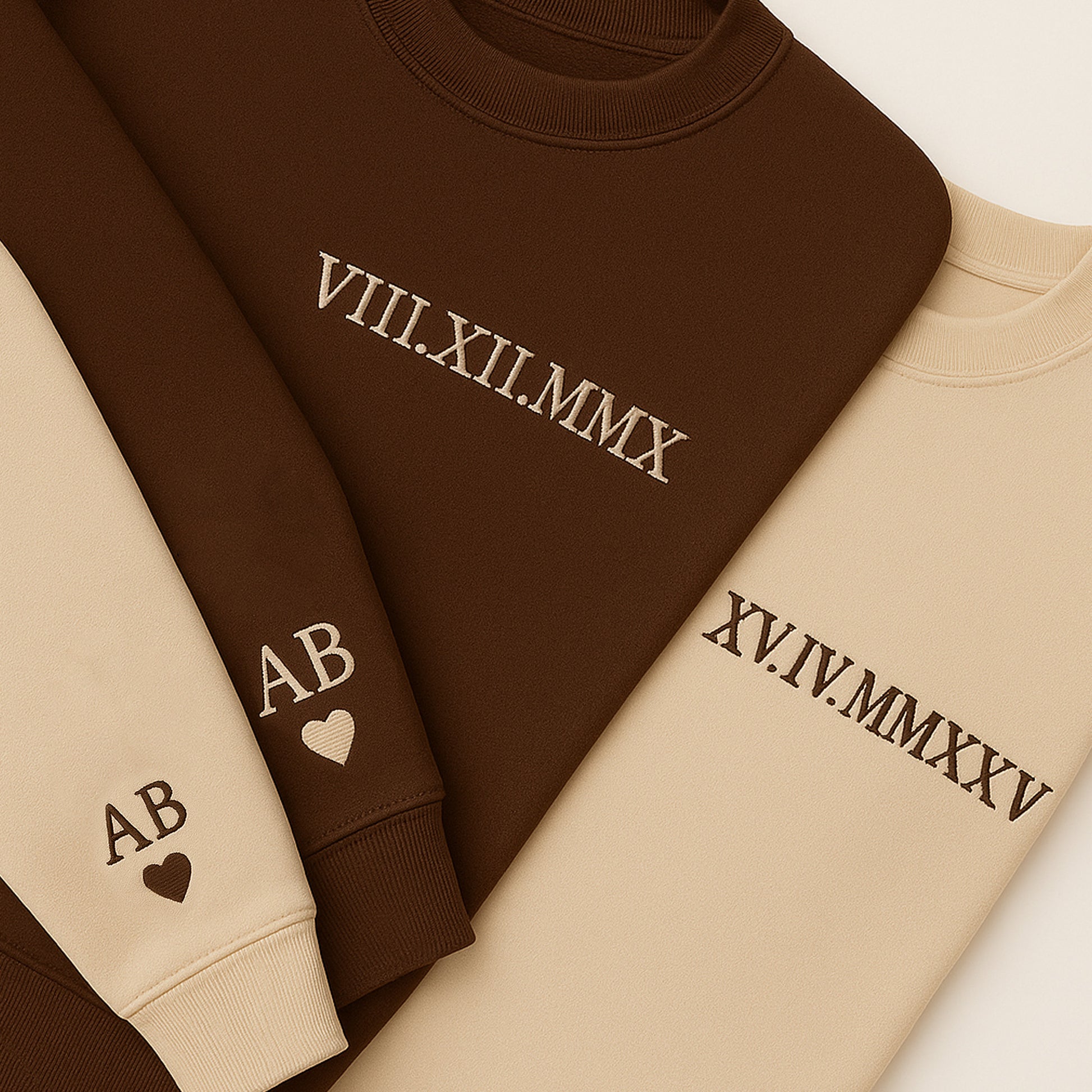 Roman Numerals Sweat Shirts  E191