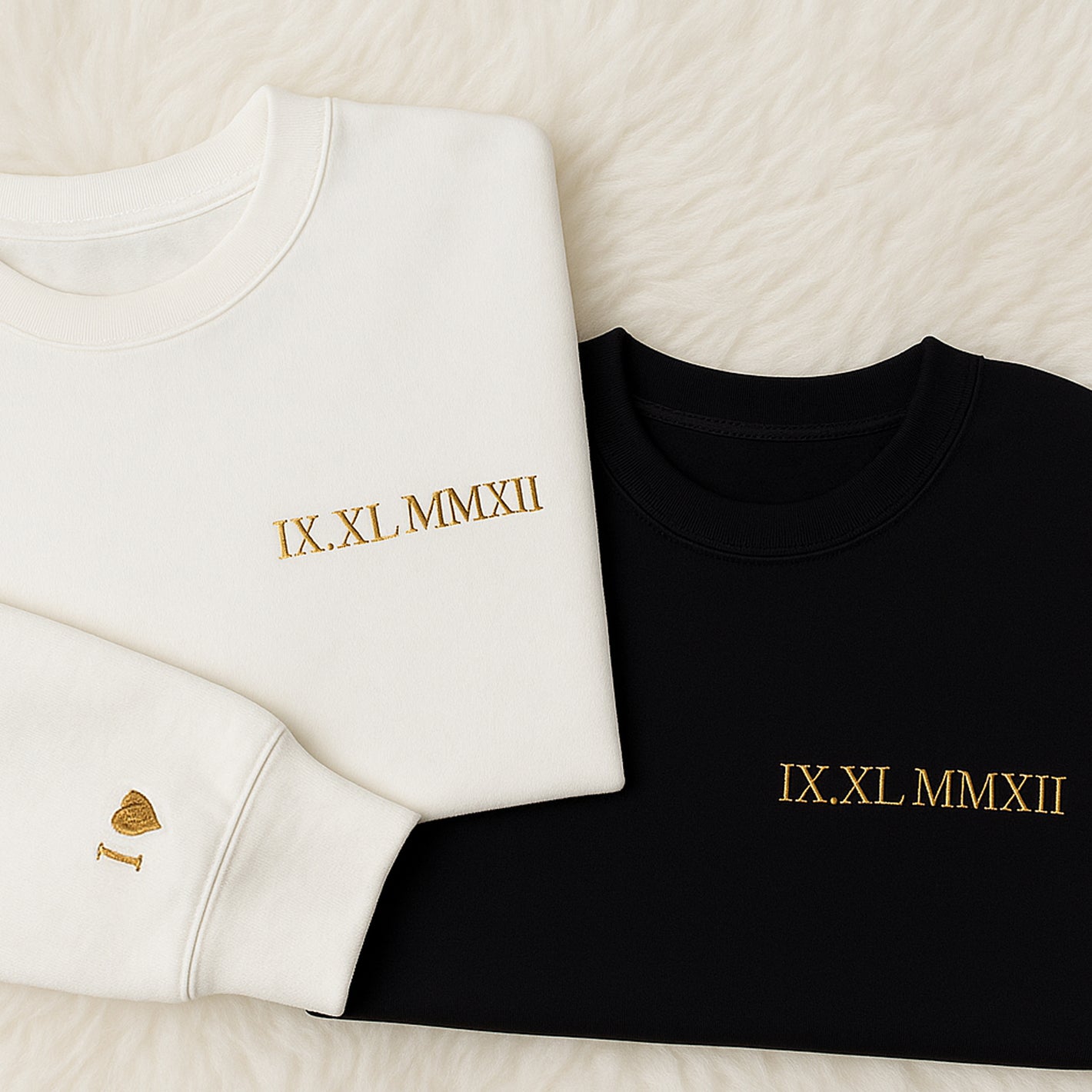Roman Numerals Sweat Shirts  E191