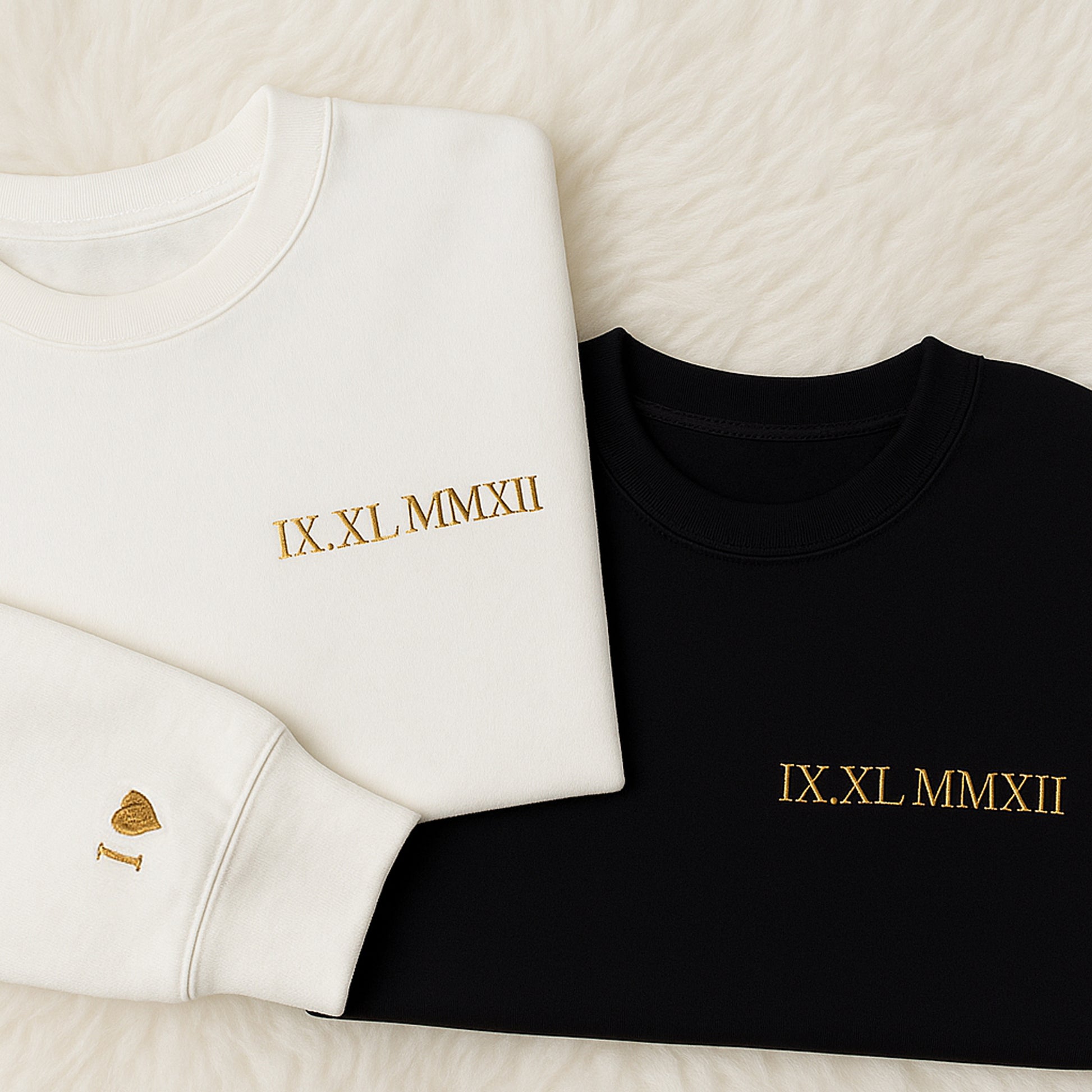 Roman Numerals Sweat Shirts  E191