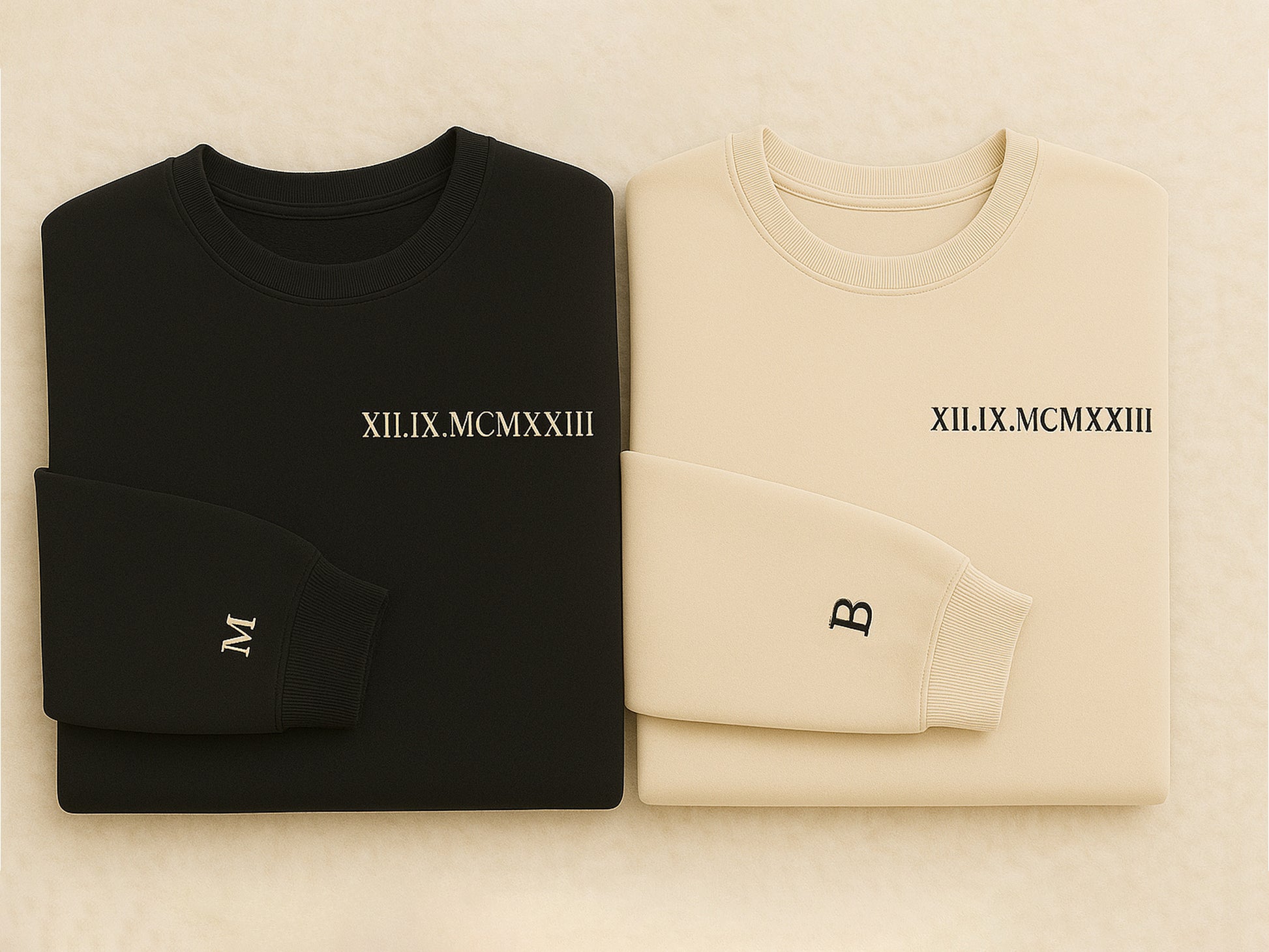 Roman Numerals Sweat Shirts  E191