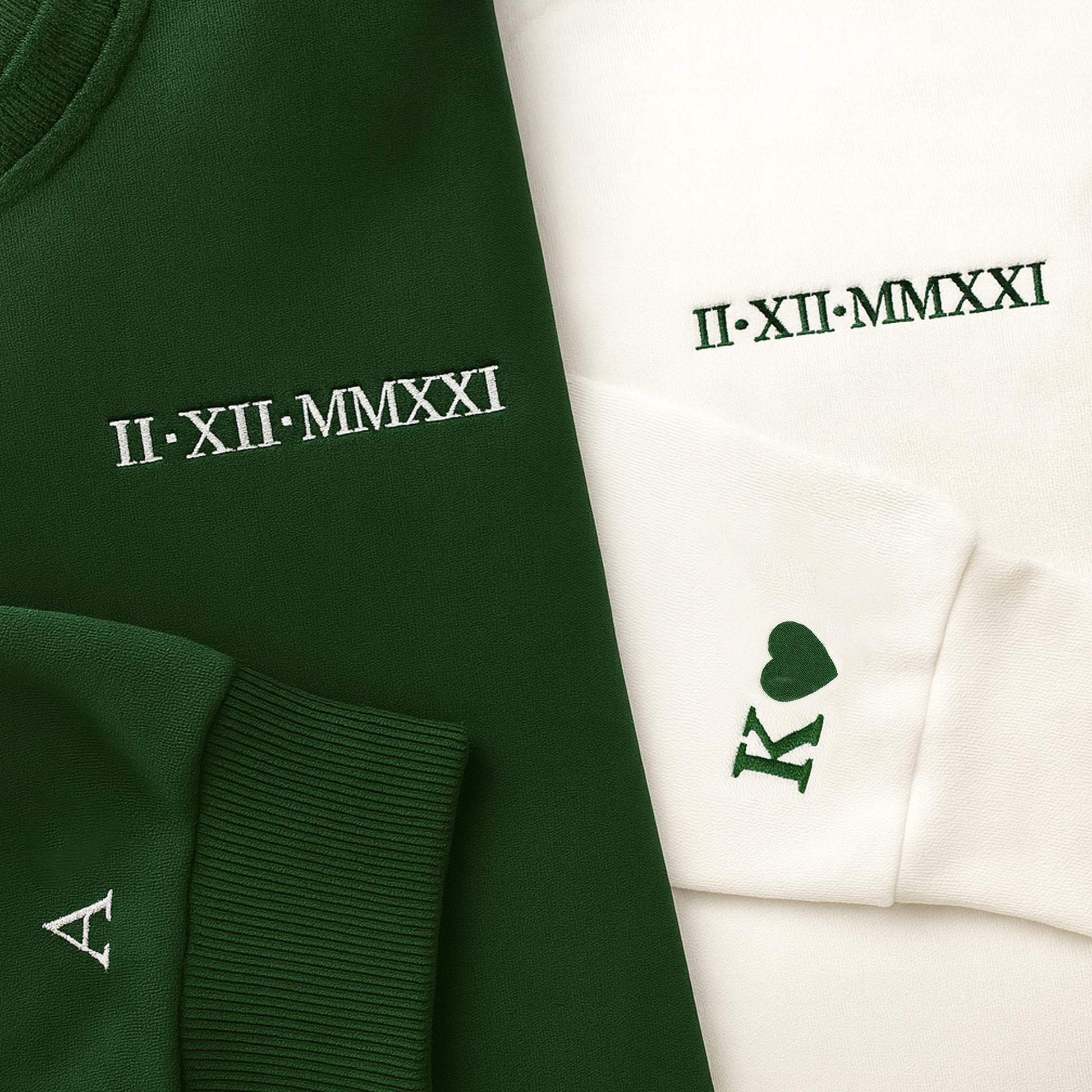 Roman Numerals Sweat Shirts  E191