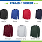 Back To School Kids Sweatshirt, Cute Stitch Design Crew Neck Jumper, Boys & Girls, Ideal For Fall & Class Days M8477