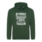 Unique Be Yourself Quote Vintage Typography Unisex Hoodie