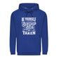 Unique Be Yourself Quote Vintage Typography Unisex Hoodie