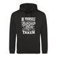Unique Be Yourself Quote Vintage Typography Unisex Hoodie