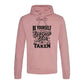 Unique Be Yourself Quote Vintage Typography Unisex Hoodie