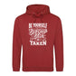 Unique Be Yourself Quote Vintage Typography Unisex Hoodie