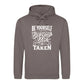 Unique Be Yourself Quote Vintage Typography Unisex Hoodie