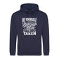 Unique Be Yourself Quote Vintage Typography Unisex Hoodie