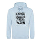 Unique Be Yourself Quote Vintage Typography Unisex Hoodie