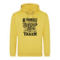 Unique Be Yourself Quote Vintage Typography Unisex Hoodie