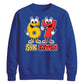 Unique Brushstroke Number 67 Graphic Print Unisex Sweatshirt