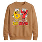 Unique Brushstroke Number 67 Graphic Print Unisex Sweatshirt