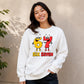 Unique Brushstroke Number 67 Graphic Print Unisex Sweatshirt