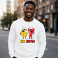 Unique Brushstroke Number 67 Graphic Print Unisex Sweatshirt