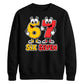 Unique Brushstroke Number 67 Graphic Print Unisex Sweatshirt