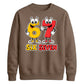 Unique Brushstroke Number 67 Graphic Print Unisex Sweatshirt